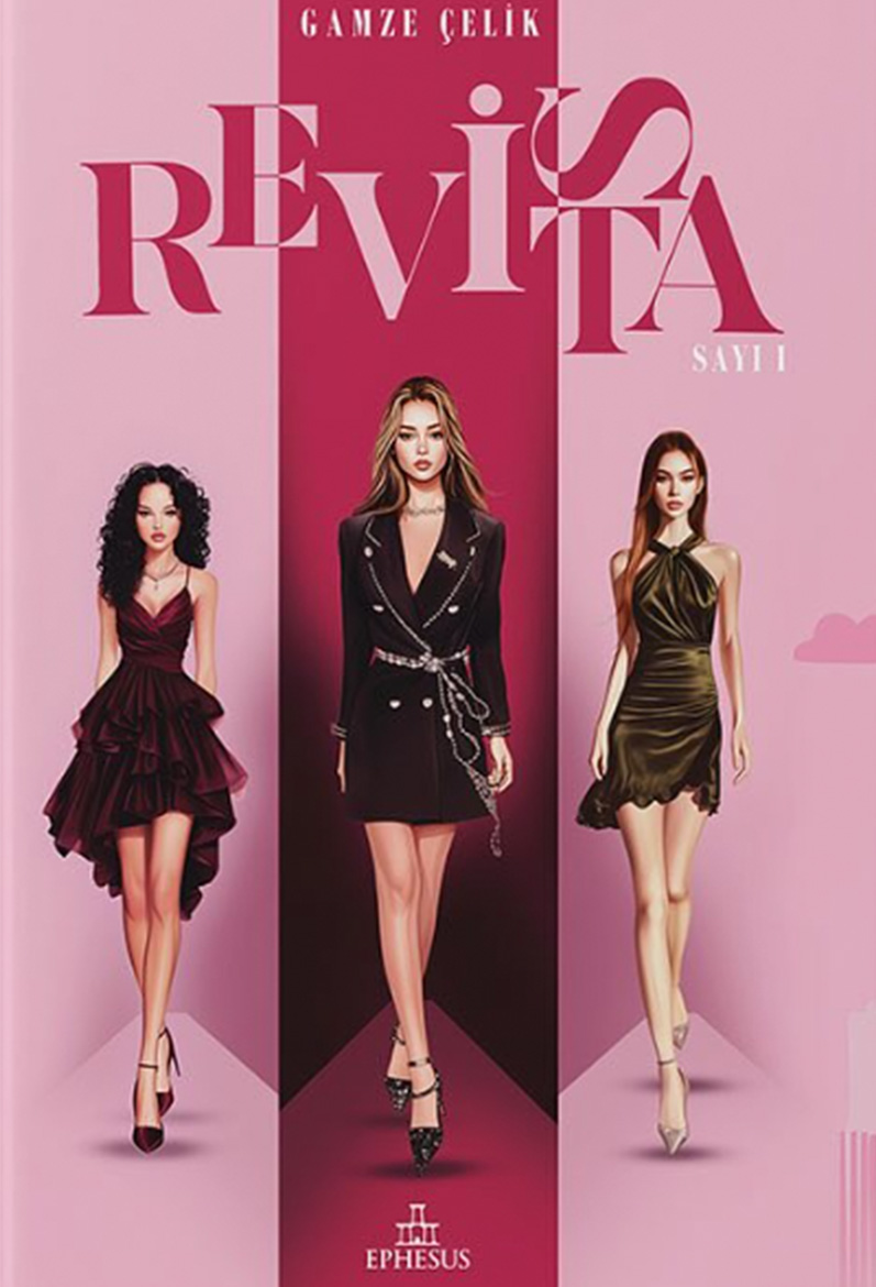 Revista kitap kapağı — Gamze Çelik